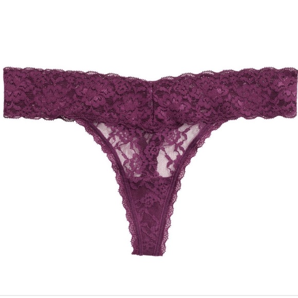 victorias secret velvet thong